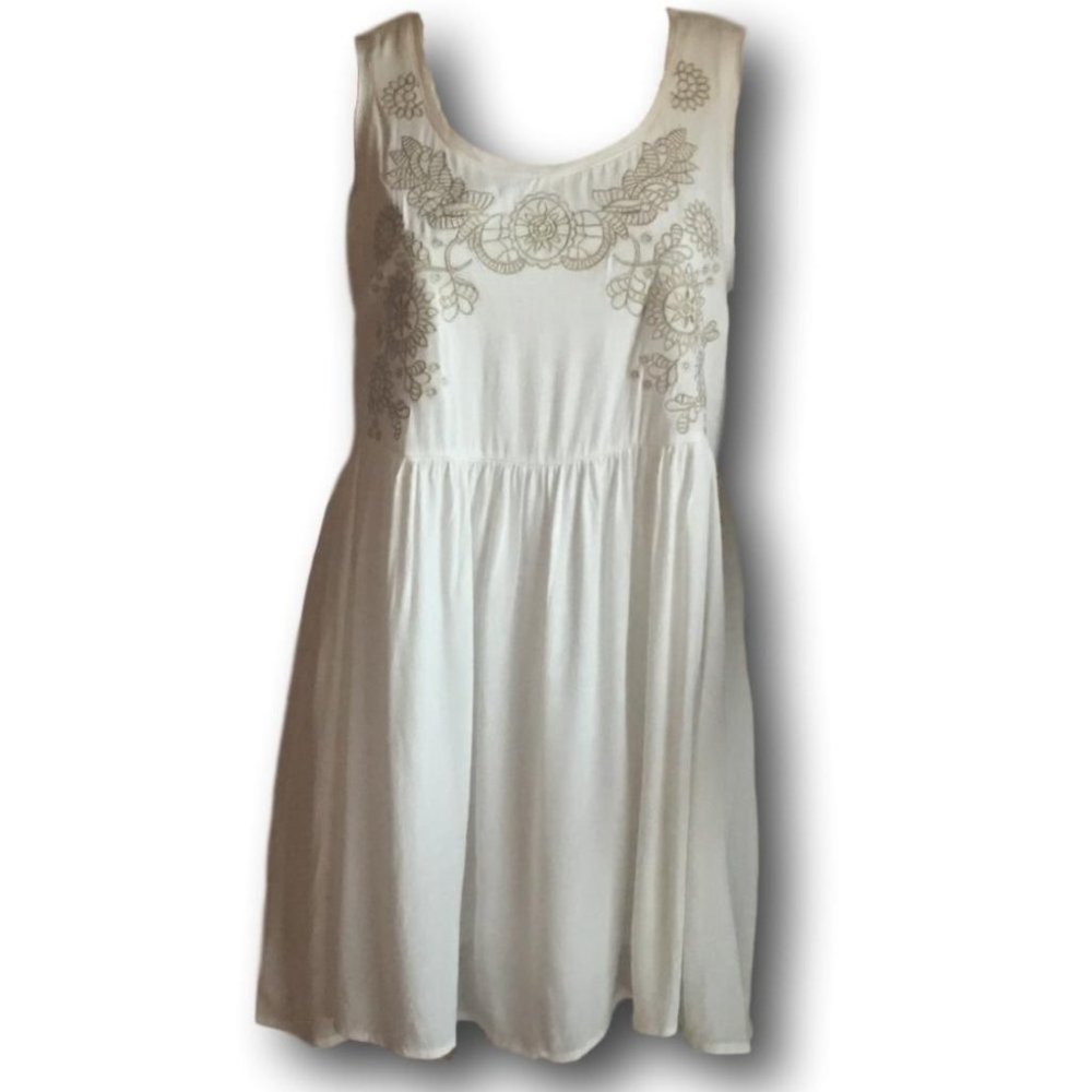 LuLu's White Swing Dress